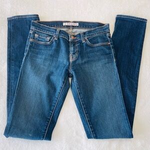 J Brand Women's Medium Dark Blue Skinny Jeans